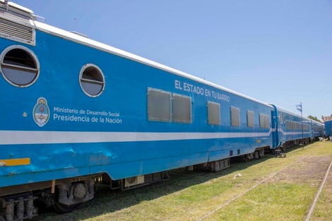 Lanzan un tren para atención social y sanitaria en Chascomús  