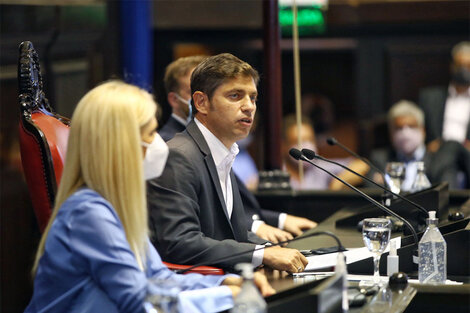 Kicillof: "La pandemia nos obligó a cambiar la hoja de ruta"