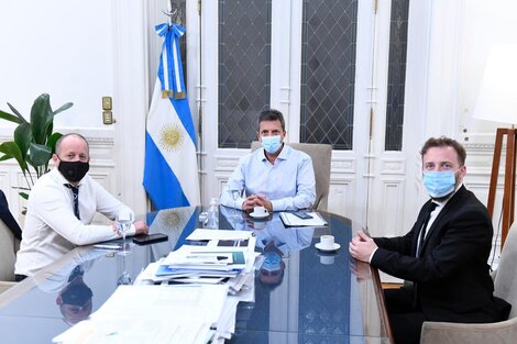 Ganancias: Insaurralde se reunió con Massa y respaldó el proyecto oficial