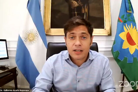 El gobernador Axel Kicillof pidió "terminar con esta farsa" del dólar paralelo.