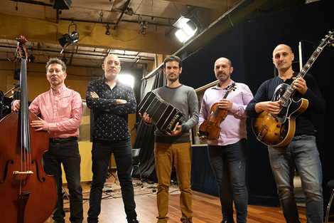 El Quinteto Revolucionario grabó los clásicos de Piazzolla.