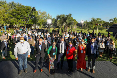 Encuentro en el complejo Parque Norte, de la Ciudad de Buenos Aires (Fuente: Télam)
