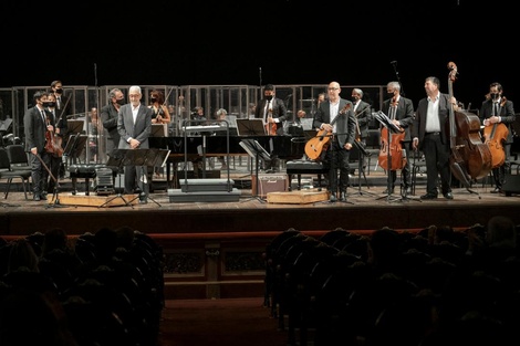 El "clima" del encuentro musical estuvo condicionado por los protocolos sanitarios. 