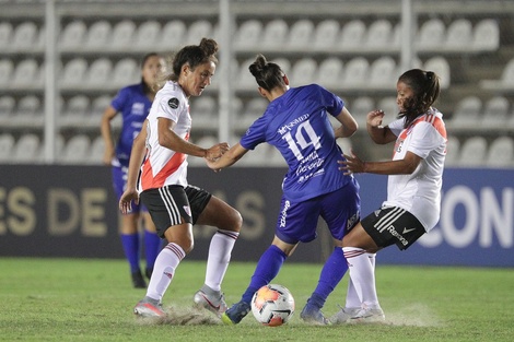 River no pudo en su debut en la Libertadores femenina