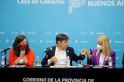 Axel Kicillof lanzó un paquete de medidas contra la violencia de género