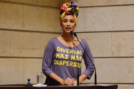 Homenaje y reivindicación de Marielle Franco