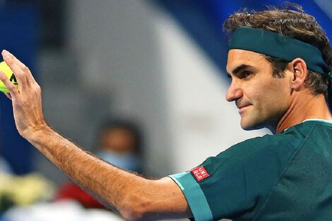 Federer se bajó del torneo de Dubai