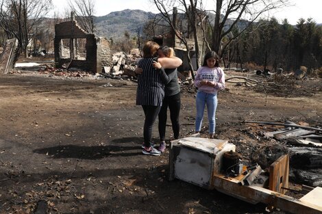 Incendios en Chubut: "A las familias se les quemó todo, es devastador"