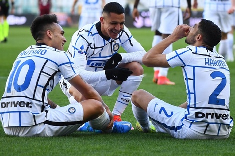 Inter ganó con un golazo de Lautaro sobre el final