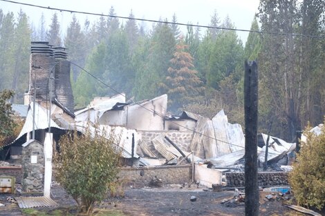 Otra víctima fatal de los incendios en Chubut