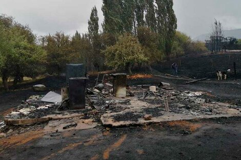 Incendios en Chubut: segunda víctima mortal y más de 500 viviendas afectadas