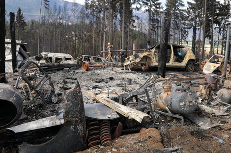 Incendios en Chubut: "El fuego vino de golpe, ahora no tenemos nada"