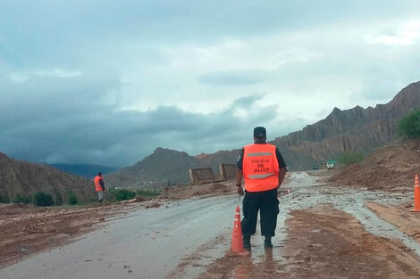 Graves destrozos por un fuerte temporal en Jujuy