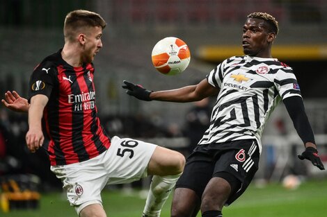 Milan no pudo ante el United y fue eliminado de la Europa League