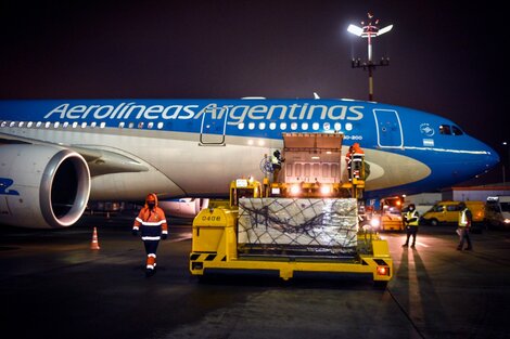 El vuelo de Aerolíneas Argentinas que traerá al país una nueva partida de la vacuna Sputnik V contra el coronavirus llegó a Moscú, en la octava operación realizada por la compañía de bandera hacia territorio ruso.