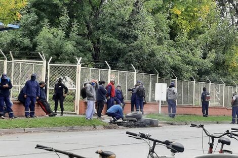 Paro de trabajadores en Massalin