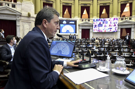 Massa cedió ante la oposición y habrá sesión especial el jueves para tratar Ganancias