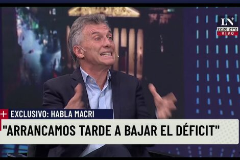 Mauricio Macri entrevistado por amigos.