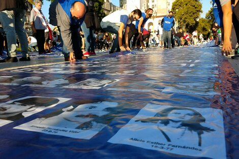 El homenaje no tuvo difusión pública para que no se armara un amontonamiento de gente.