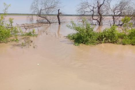 Familias de la costa del Bermejo se encuentran aisladas