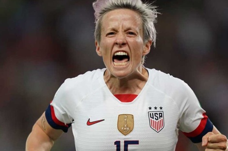 Rapinoe denuncia la brecha salarial de género en Estados Unidos