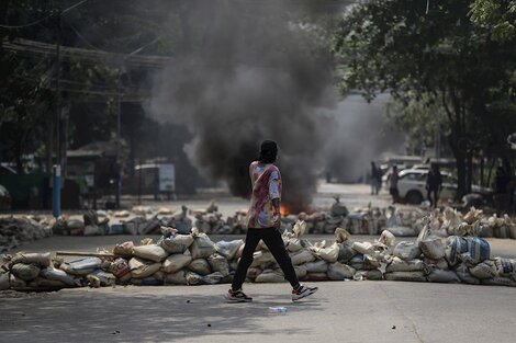 Más de 100 muertos en Myanmar durante las protestas contra el golpe