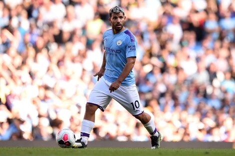 Agüero, máximo goleador histórico de Manchester City.