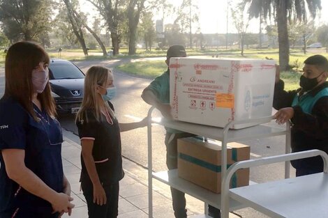 Salta recibió más de 20 mil dosis de la vacuna Sputnik V