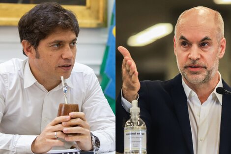 Las diferencias entre Rodríguez Larreta y Axel Kicillof ante la segunda ola