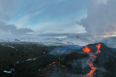 La erupción en Islandia se agrava con una tercera expulsión de lava 