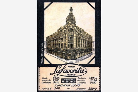 Una histórica imagen de La Favorita.