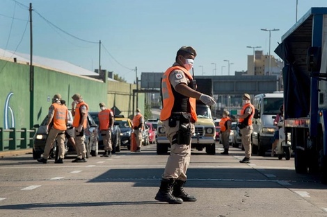 Circulación: dónde estarán los controles vehiculares en el AMBA