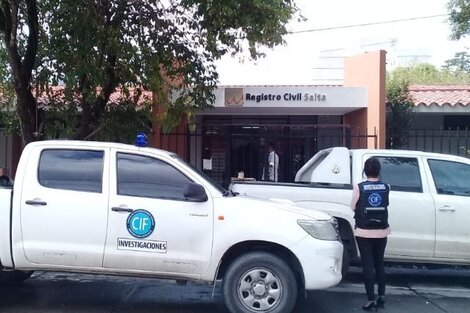 Allanaron el registro civil y hubo 5 detenciones