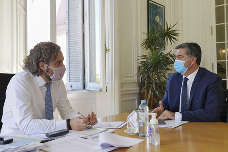 Capitanich llevó el respaldó del gobernadores del Norte a la Casa Rosada.