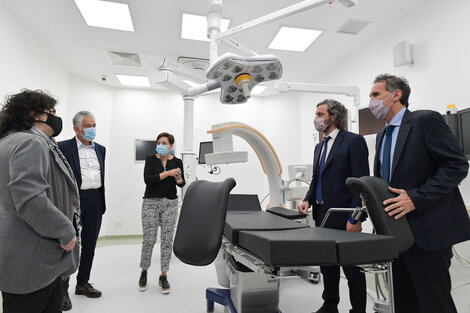 Santiago Cafiero y Alberto Rodríguez Saá inauguraron en San Luis el hospital "Ramón Carrillo"