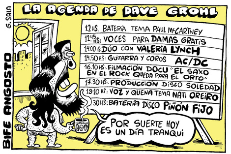 La agenda de Dave Grohl