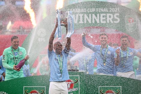 El Manchester City venció al Tottenham y se consagró campeón de la Carabao Cup