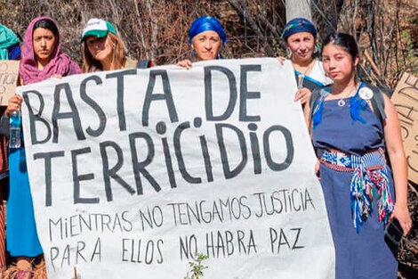 Mujeres de pueblos originarios: la "Caminata Basta de Terricidio" que partió del sur y el norte se acerca a CABA 