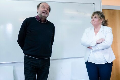 Jorge Steiman y Silvia Bernatené