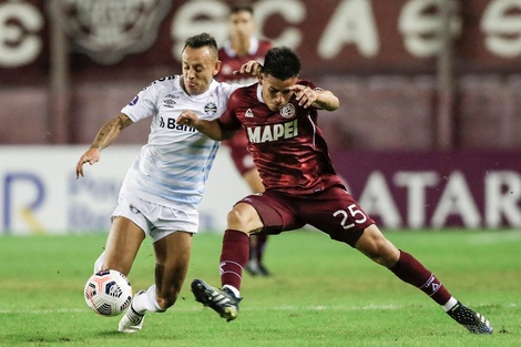 Copa Sudamericana: Lanús cayó como local por 2-1 frente a Gremio