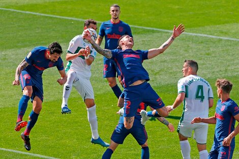 Final para el infarto y festejo del Atlético de Madrid de Simeone