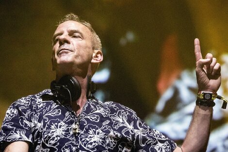 Fatboy Slim, estrella de las pistas.