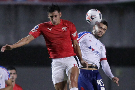 Copa Sudamericana: la pasó mal, pero al final Independiente empató