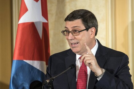 El canciller de Cuba le responde al de Estados Unidos