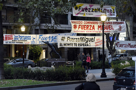 Los mensajes de apoyo para Lifschitz se multiplicaron también en redes. (Fuente: Andres Macera)