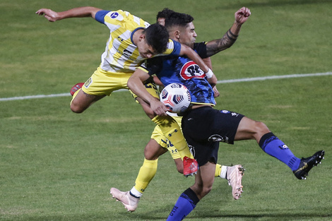 Rosario Central se trajo un punto heroico de su visita a Chile