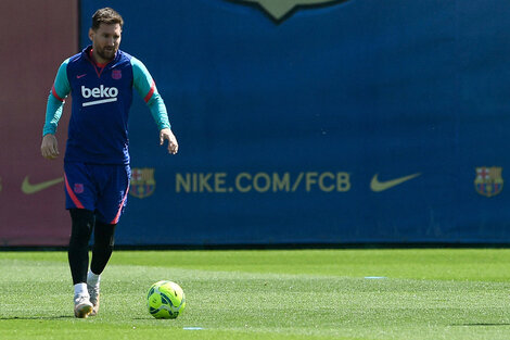 Lionel Messi, figura y capitán del Barcelona.