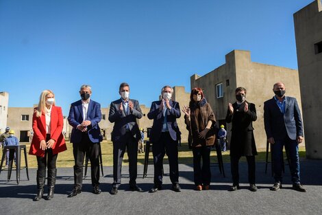 La foto de la unidad tras la discusión por la política tarifaria. 