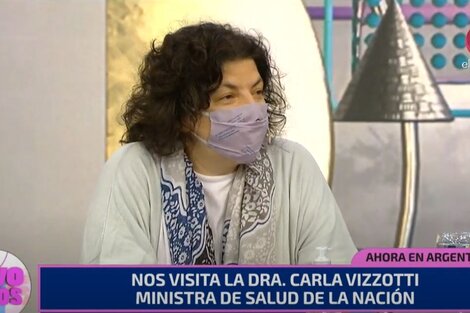 Carla Vizzotti: "Mañana llega un vuelo de Rusia con más vacunas"