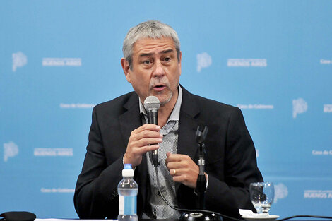 Ministro de Hábitat, Jorge Ferraresi.